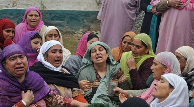 مقبوضہ کشمیر میں بھارتی فوج کے انسانیت سوز تشدد سے 15 سالہ یاور شہید