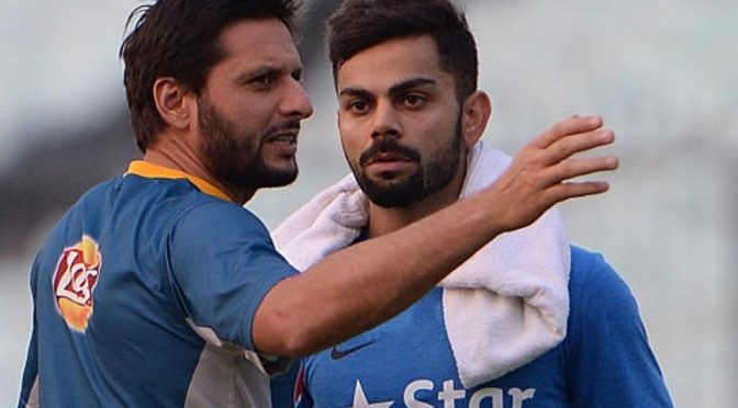 کوہلی نے آفریدی کا ٹی ٹوئنٹی میں سب سے زیادہ مین آف دی میچ کا ریکارڈ برابر کردیا