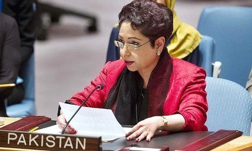 مقبوضہ کشمیر کی صورتحال سے نمٹنے کیلئے اقوام متحدہ عملی اقدام اٹھائے، ملیحہ لودھی