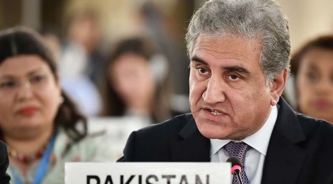 وزیر خارجہ نے کشمیر میں بھارتی بربریت کو انسانی حقوق کونسل کے سامنے رکھ دیا