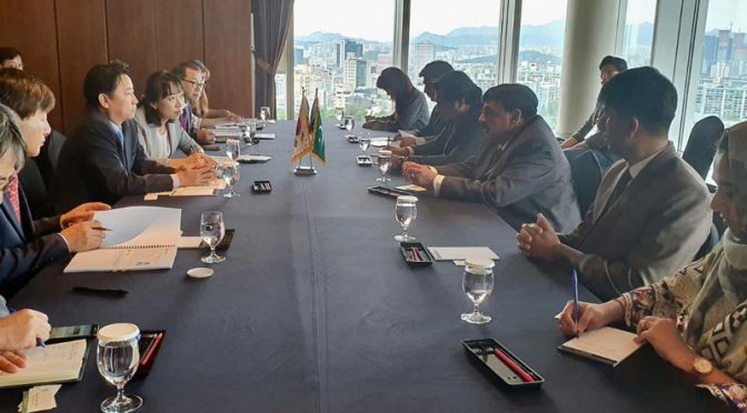 شیخ رشید کی جنوبی کوریا کو ریلوے میں سرمایہ کاری کی پر کشش پیشکش