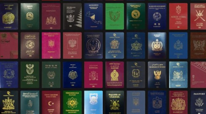 دنیا کے طاقتور ترین پاسپورٹ کی فہرست میں  سنگاپور،جاپان اول،بھارت 82 ویں پا کستا ن ، صومالیہ ایک ساتھ 104 ویںنمبر پر