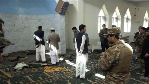 افغانستان: نماز جمعہ کے دوران مسجد میں دھماکا، 62افراد جاں بحق