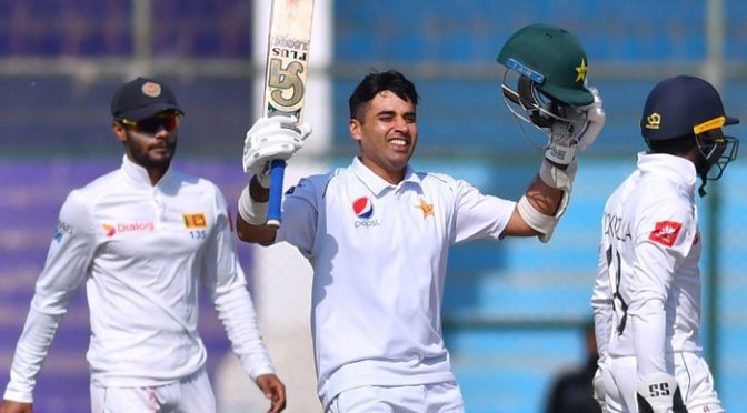 ڈیبیو کے بعد دوسرے ٹیسٹ میں بھی سنچری، عابد علی پہلے پاکستانی بن گئے