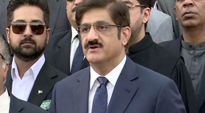 کرونا کے خوف سے مارکیٹیں بند نہیں کرینگے ، وزیراعلیٰ سندھ