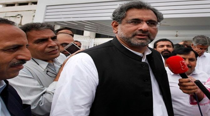 چینی بحران کے حقائق قوم کے سامنے لانا ضروری ، شاہد خاقان عباسی