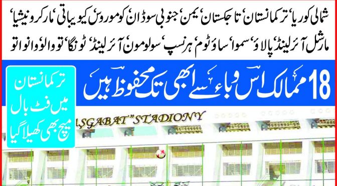 کس کس ملک میںکرونا نہیں پہنچا