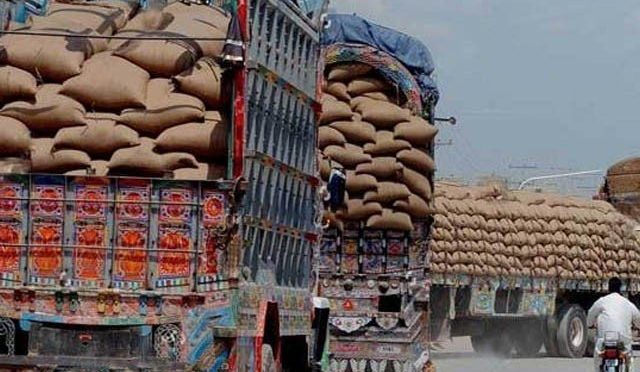 پنجاب میں گندم لانیوالی گاڑیوں کو سندھ میں روک لیا گیا