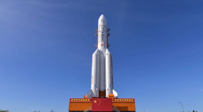 چین نے پہلا تحقیقاتی مریخ مشن خلا میں روانہ کر دیا