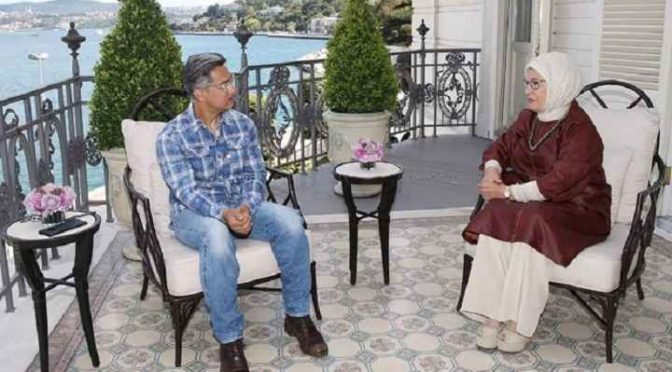 بالی وڈ اداکار عامر خان کی ترک خاتون ِ اول سے ملاقات