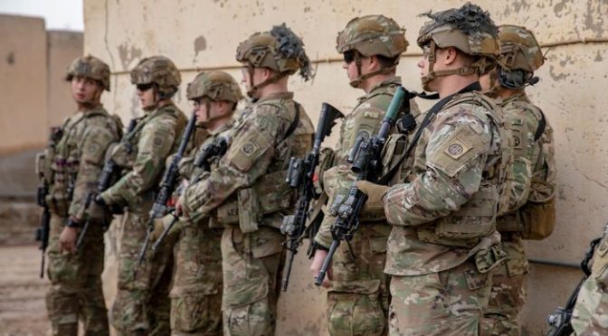 امریکا کا عراق میں اپنے فوجیوں کی تعداد کم کرنے کا اعلان