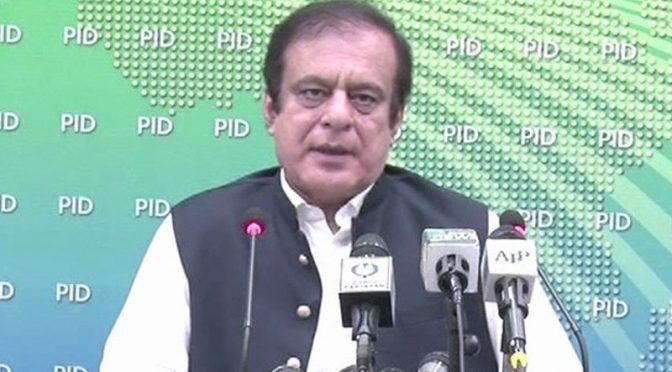 حکومت سندھ کے ساتھ مل کر کراچی کیلئے خاص منصوبہ شروع کریں گے، شبلی فراز