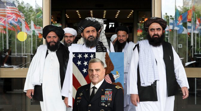 افغانستان سے فوجی انخلاءکیلئے امریکہ نے نئی شرط رکھ دی