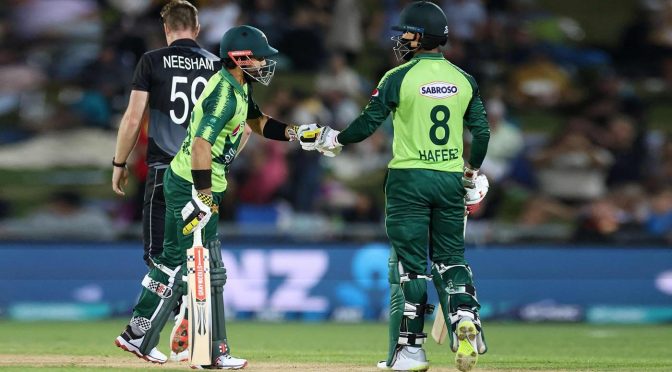 تیسرا ٹی ٹوئنٹی : پاکستان نے نیوزی لینڈ کو 4 وکٹوں سے شکست دیدی