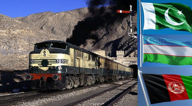 پاکستان، افغانستان اور ازبکستان میں کارگو ٹرین سروس کا معاہدہ