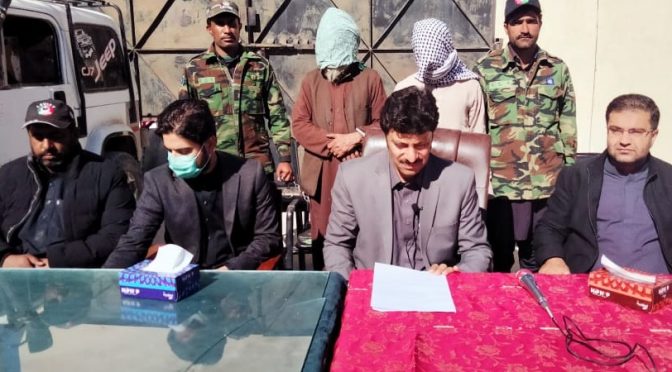 خضدار میں لیویز کی کارروائی، 88 کلو بارود برآمد