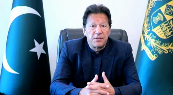 وزیراعظم نے کووڈ 19 سے نمٹنے کیلئے عالمی برادری کے سامنے 5نکاتی ایجنڈا پیش کردیا