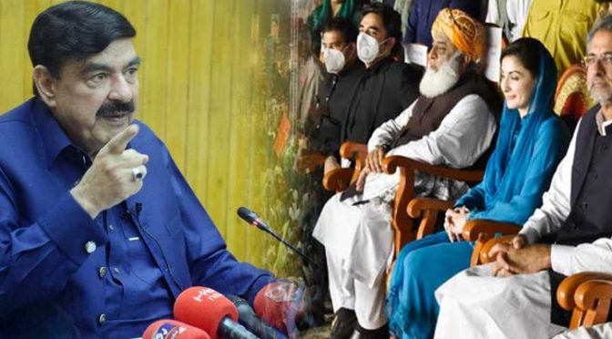 مذاکرات کے دروازے کھلے، لانگ مارچ اسلام آباد آیا تو ڈیل کرونگا: شیخ رشید