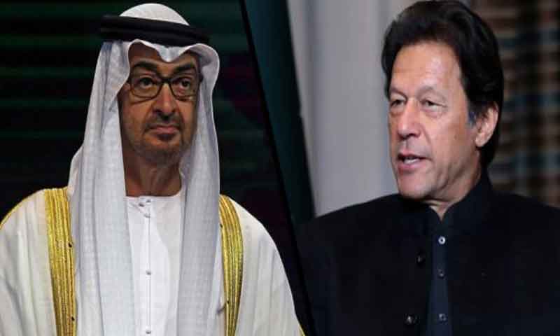 عمران خان کا اماراتی ولی عہد سے رابطہ، تعلقات مزید مستحکم کرنے اور تعاون بڑھانے پر اتفاق