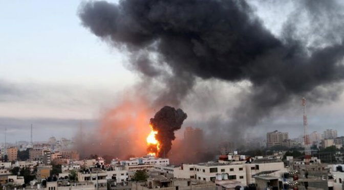 غزہ پر عید کے روز بھی اسرائیلی فوج کے حملے جاری، شہید فلسطینیوں کی تعداد 87 ہوگئی