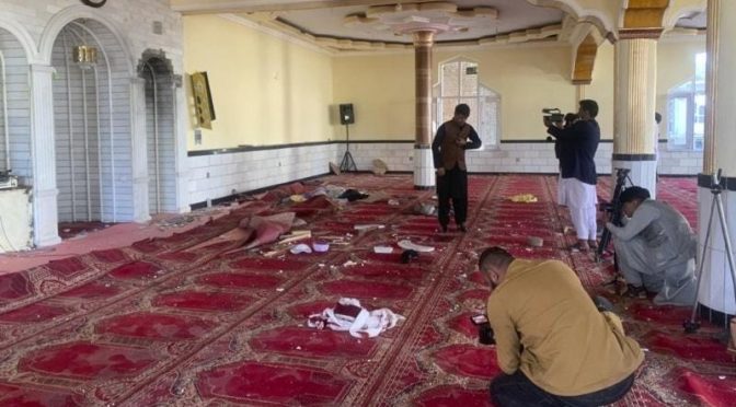 کابل کی مسجد میں نماز جمعہ کے دوران دھماکا، 12 نمازی جاں بحق