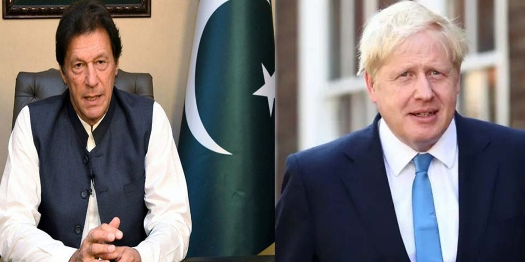 عمران خان سے برطانوی وزیراعظم بورس جانسن کا ٹیلیفونک رابطہ