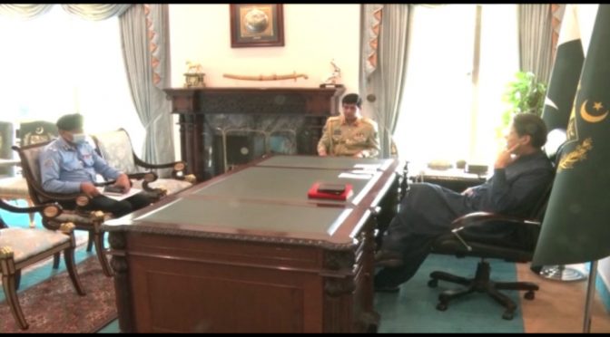 وزیرِ اعظم سے آئی جی اسلام آباد قاضی جمیل الرحمن کی ملاقات