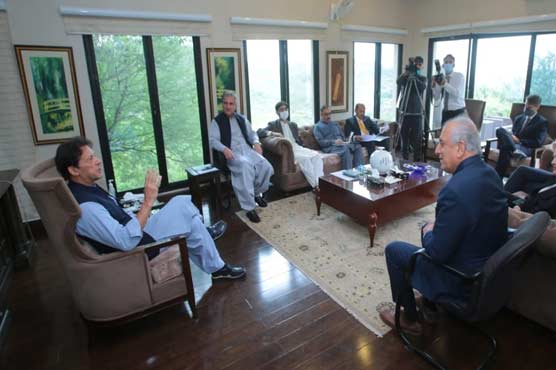 زلمے خلیل زاد کی وزیر اعظم آرمی چیف سے ملاقات افغانستان کے سیاسی حل پر اتفاق