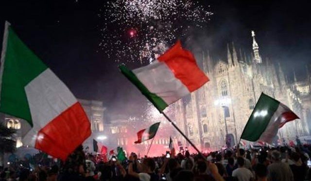 اٹلی میں یوروکپ کی فتح کا جشن، مختلف واقعات میں 2 افراد ہلاک اور 15 زخمی