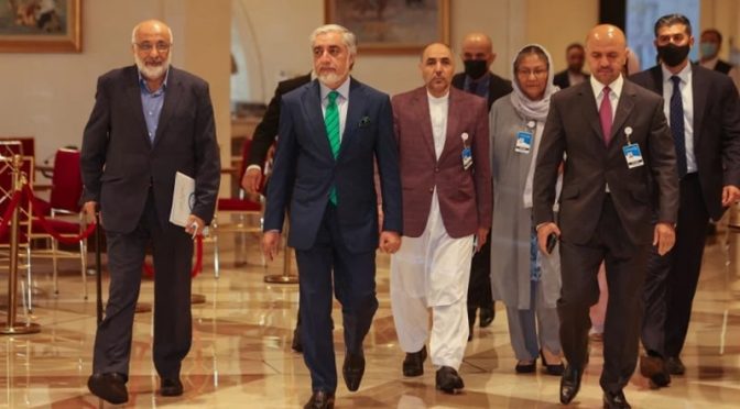 افغانستان میں امن کیلئے عالمی طاقتوں نے دوحہ میں سر جوڑ لیے