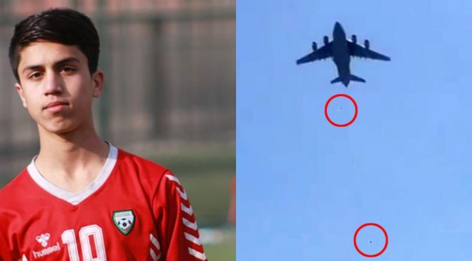 امریکی فوجی طیارے سے گرکر جاں بحق ہونیوالوں میں افغان فٹبالر بھی شامل