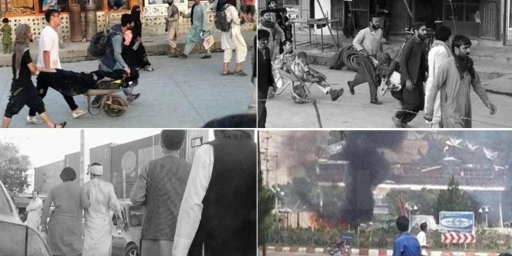 کابل ائیرپورٹ پر 2 دھماکے، 13 افراد ہلاک متعدد زخمی