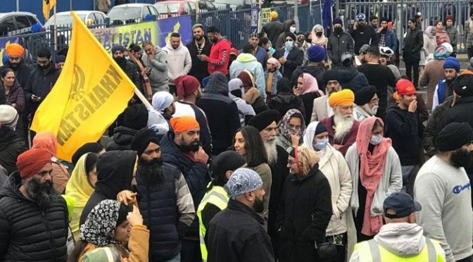 خالصتان ریفرنڈم کا تیسرا مرحلہ لندن میں شروع ،سکھوں کی بھرپور شرکت