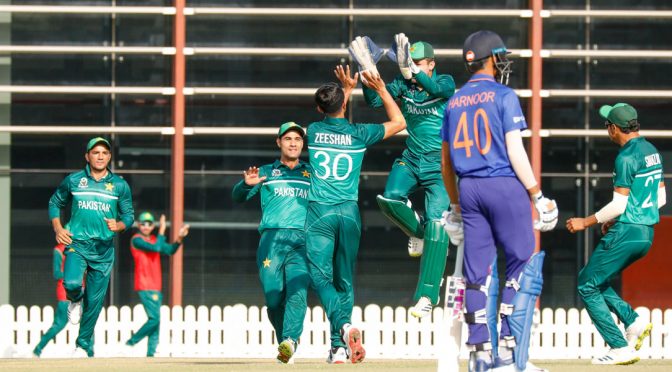 انڈر 19 ایشیا کپ: پاکستان نے سنسنی خیز مقابلے کے بعد بھارت کو شکست دے دی