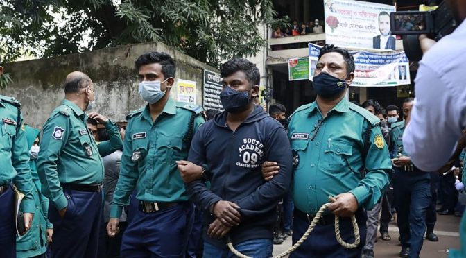 بنگلہ دیش : یونیورسٹی کے 20 طلباء کو پھانسی کی سزا