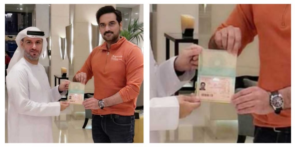 دبئی کا گولڈن ویزا حاصل کرنے والے خوش نصیبوں میں ہمایوں سعید بھی شامل