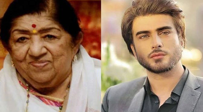 عمران عباس گلوکارہ لتا منگیشکر کی جلد صحتیابی کیلئے دعا گو