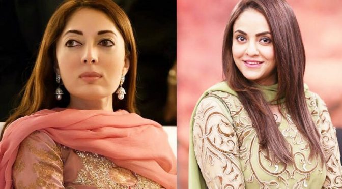 شرمیلا فاروقی نے اداکارہ نادیہ خان کو قانونی نوٹس بھجوا دیا