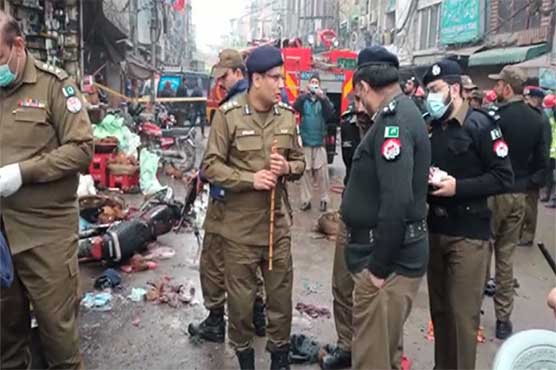 لاہور: نیو انار کلی پان منڈی کے قریب دھماکا، 3 جاں بحق 20 افراد زخمی