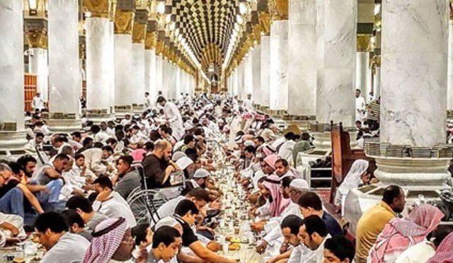 مسجد نبوی میں 2 سال بعد رمضان میں اجتماعی افطارہوگی