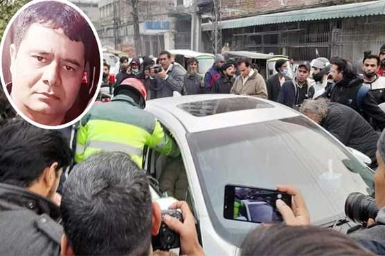 صحافی حسنین شاہ کے قتل کا مرکزی ملزم عامر بٹ جیل روڈ سے گرفتار