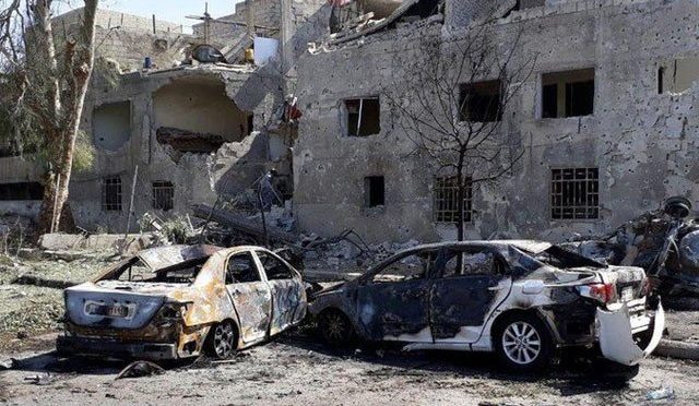 شام میں خود کش حملے میں 5 افراد ہلاک اور درجنوں زخمی