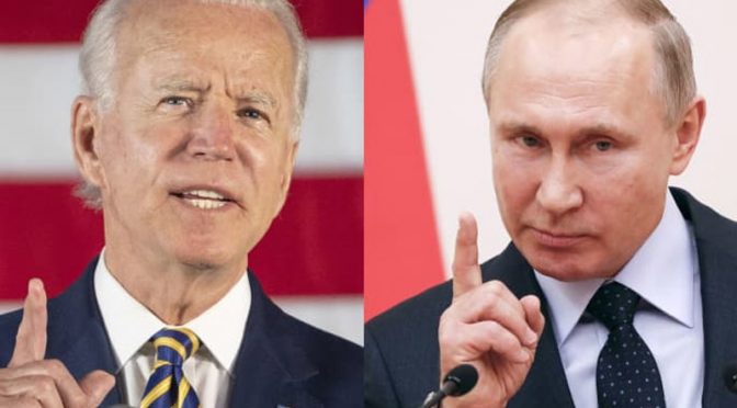 یوکرین پر حملے کیا تو روس کو بھاری قیمت چکانا پڑے گی،امریکی صدر