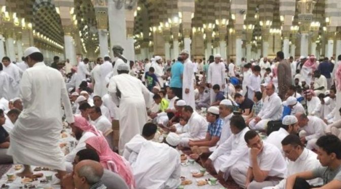 مسجد نبوی میں اس رمضان اجتماعی افطار کی رونقیں بحال ہوں گی