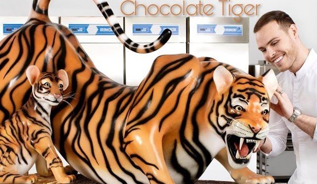 چاکلیٹ سے بنا خونخوار چیتا سوشل میڈیا پروائرل