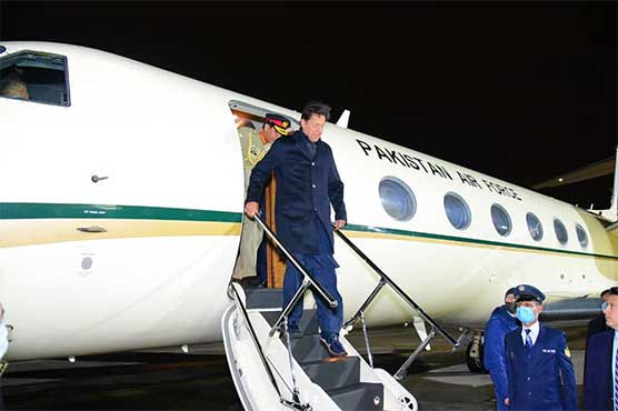 وزیراعظم عمران خان روس کا دورہ مکمل کر کے وطن واپس پہنچ گئے