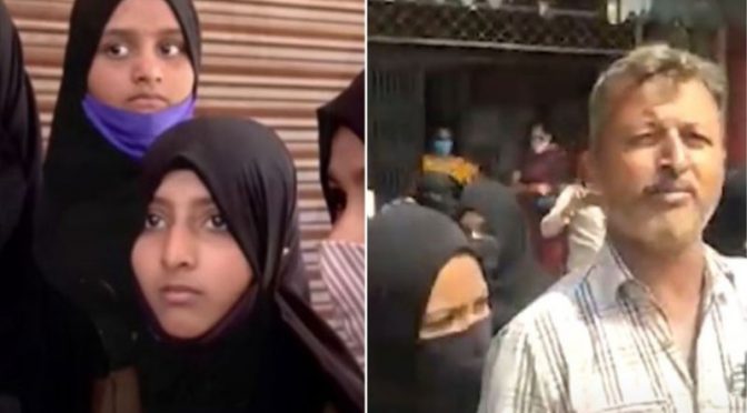 حجاب پہننے سے منع کرنے پر طالبات نے امتحانات کا بائیکاٹ کر دیا