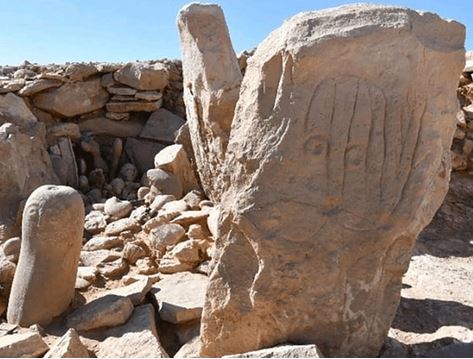 اردن سے انسانی نقوش والے ہزاروں سال قدیم پتھر دریافت