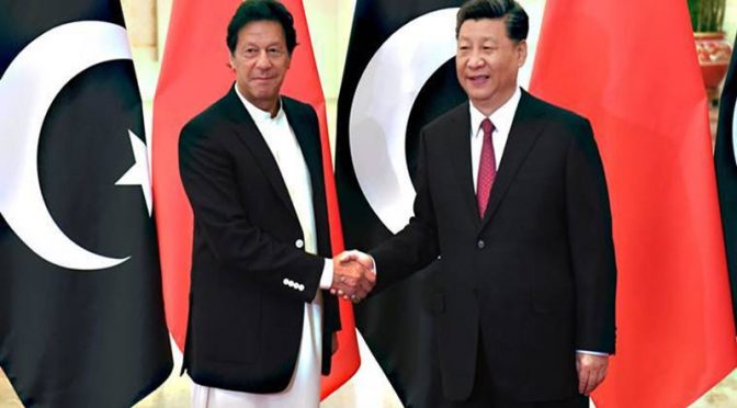 وزیر اعظم عمران خان اور چینی صدر شی جن پنگ کی ملاقات
