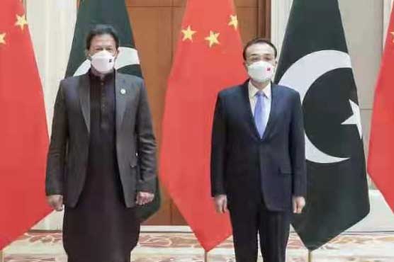 وزیراعظم عمران خان کی چینی وزیراعظم سے ملاقات